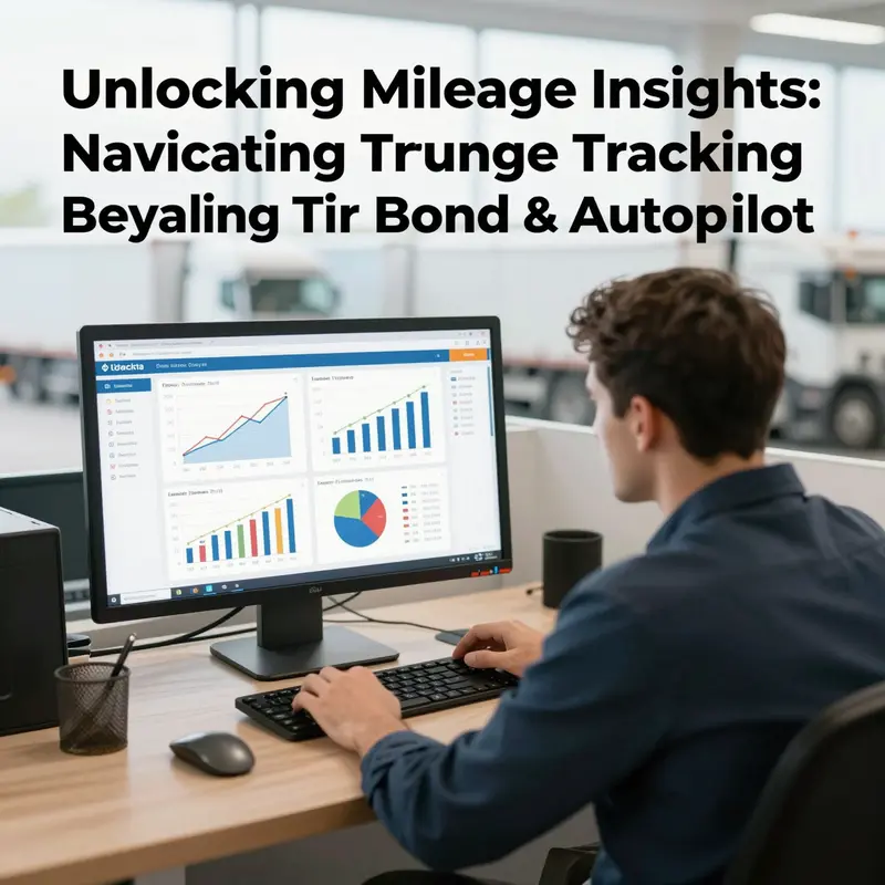 Demonstrating the shortcomings of using Autopilot for tracking truck mileage.
