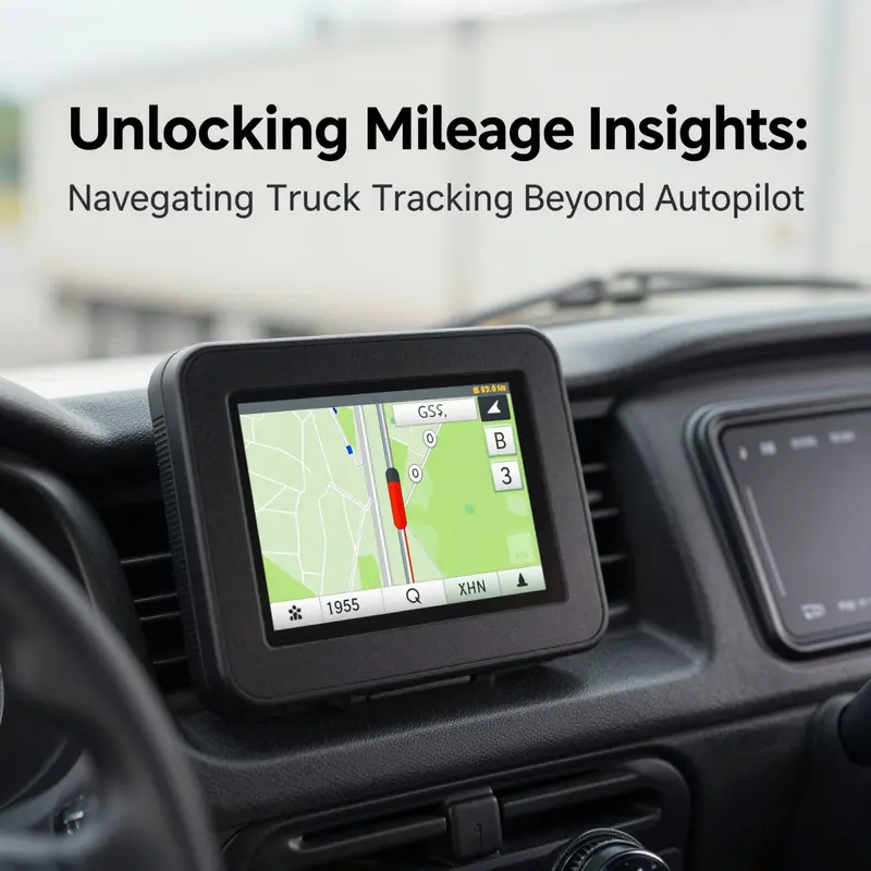 Demonstrating the shortcomings of using Autopilot for tracking truck mileage.