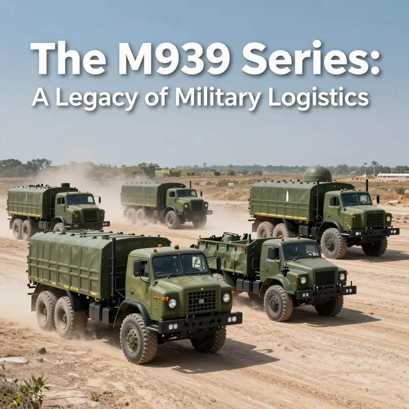 M939 series trucks in action, demonstrating their robust design and functionality.