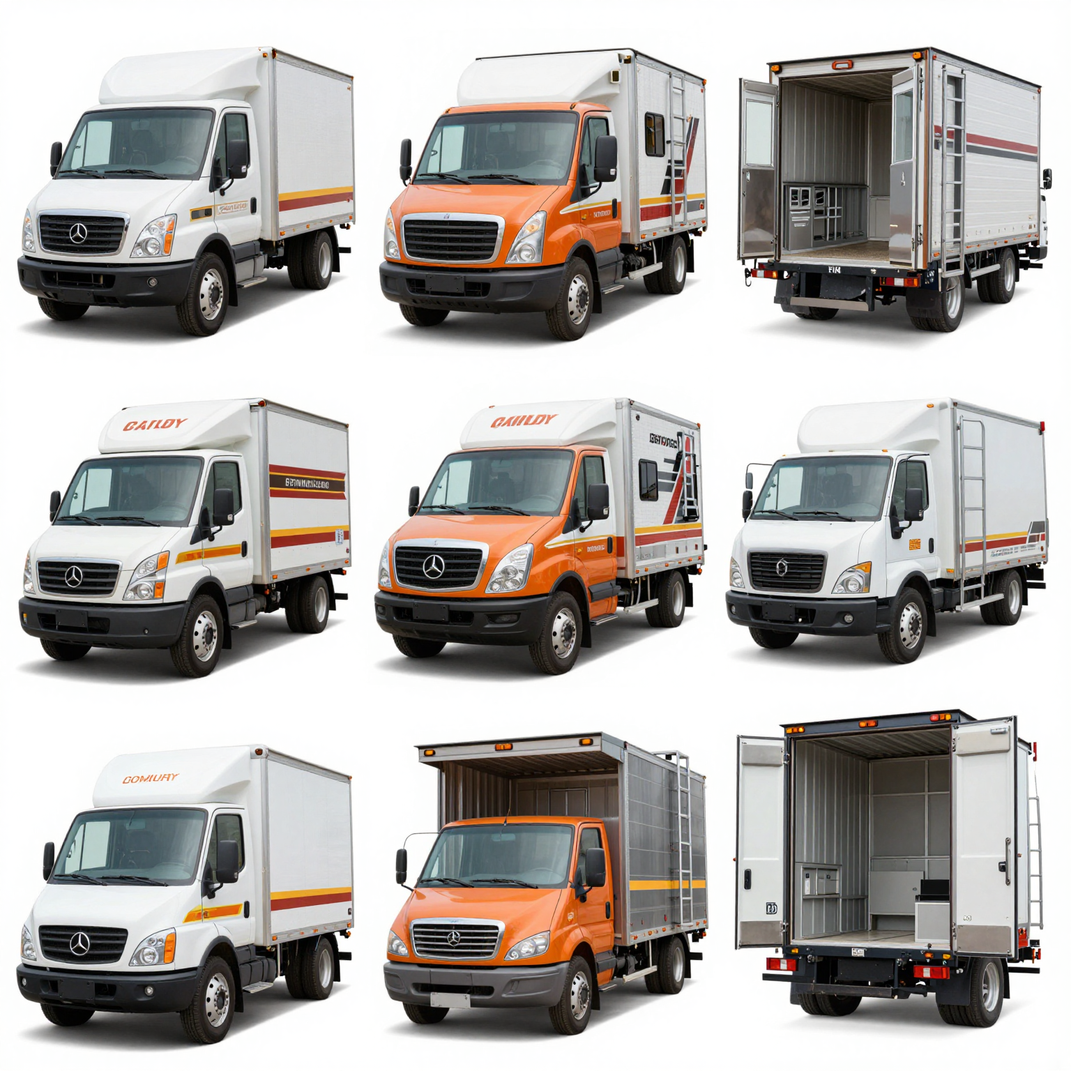 Customization options for service trucks