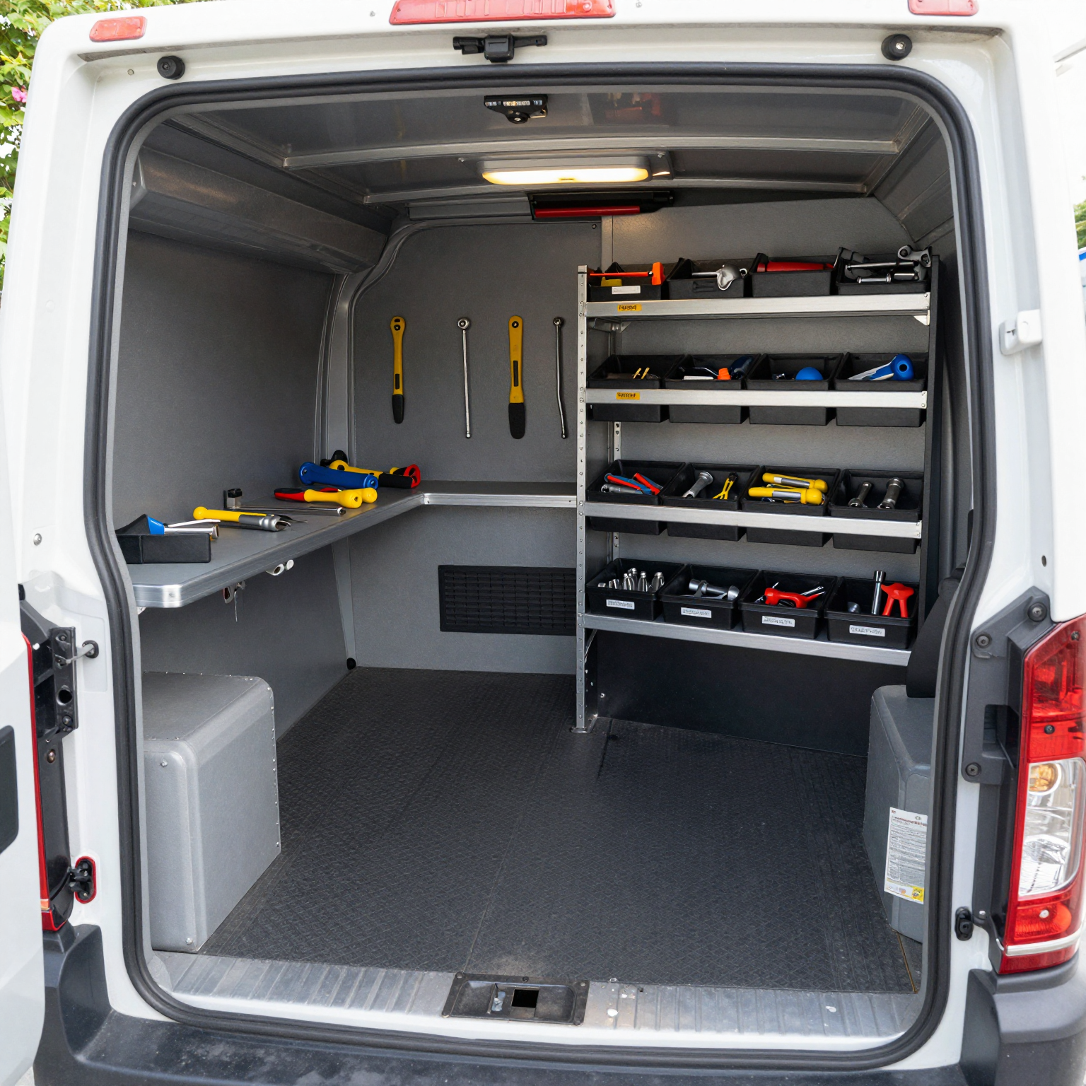 Service Truck Layout