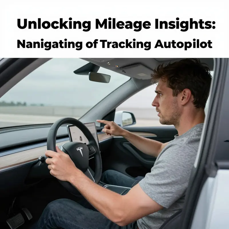 Demonstrating the shortcomings of using Autopilot for tracking truck mileage.