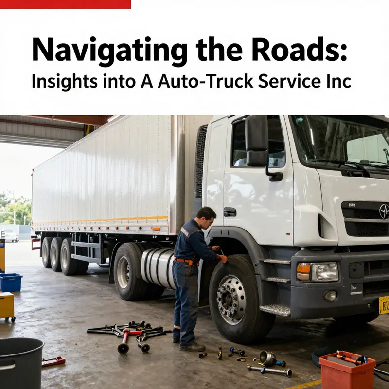 The headquarters of A Auto-Truck Service Inc, representing its strong corporate identity and commitment to service.