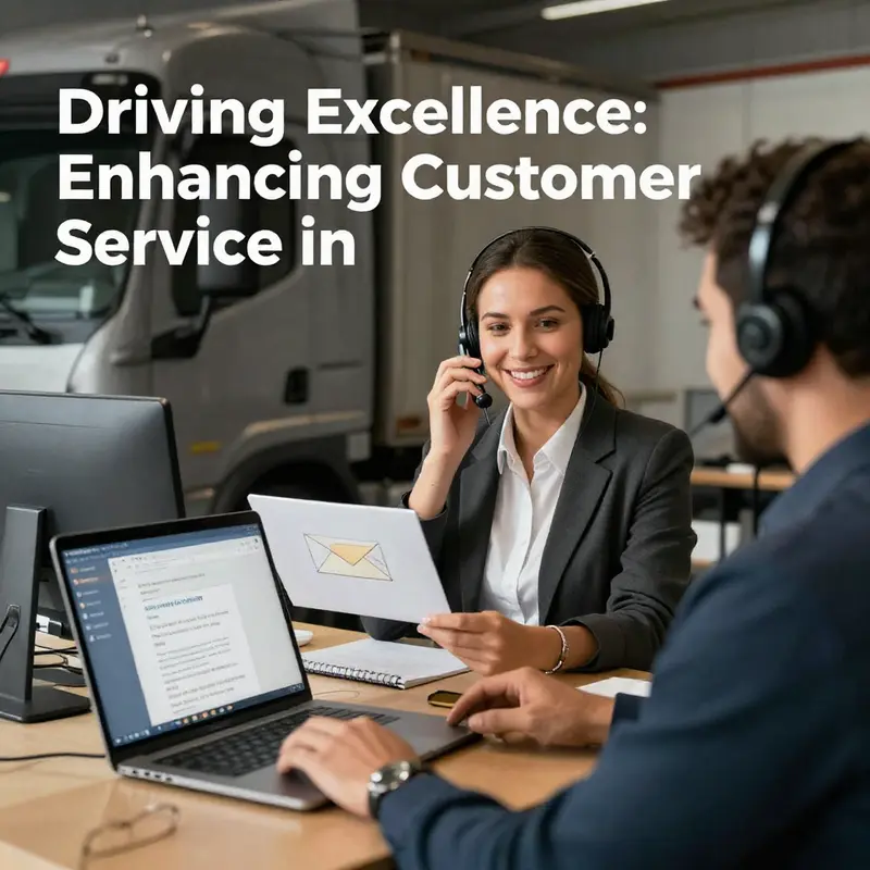 Real-time tracking empowers truck drivers and customers alike by providing transparency in shipment status and location.