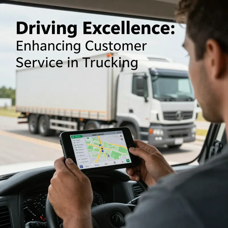 Real-time tracking empowers truck drivers and customers alike by providing transparency in shipment status and location.