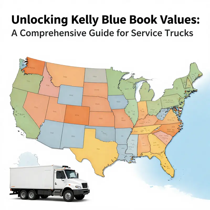 Utilizing the Kelley Blue Book value tool provides a structured approach to determine your service truck’s worth.