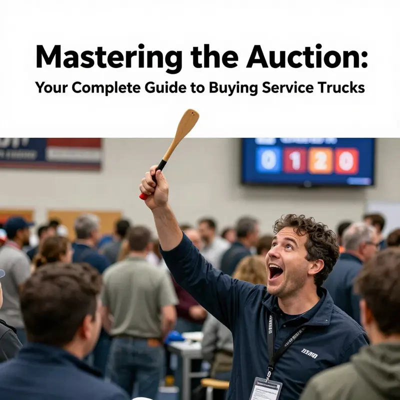 Thorough research and preparation are key steps in buying service trucks at auction.