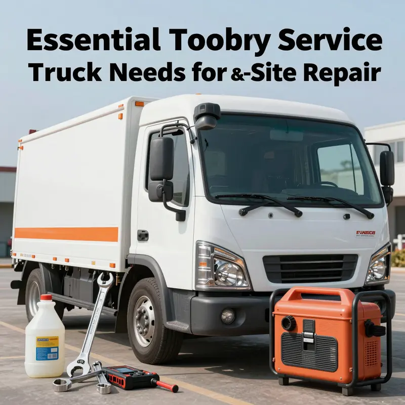 An overview of essential service truck tools for maintenance and repair.