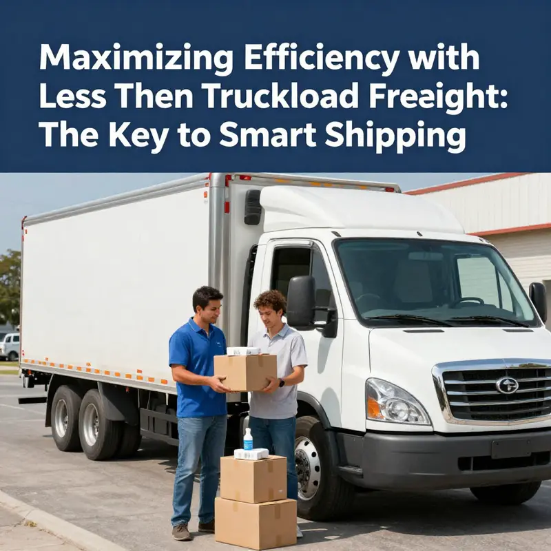 Understanding LTL services through collaborative unloading at a logistics hub.