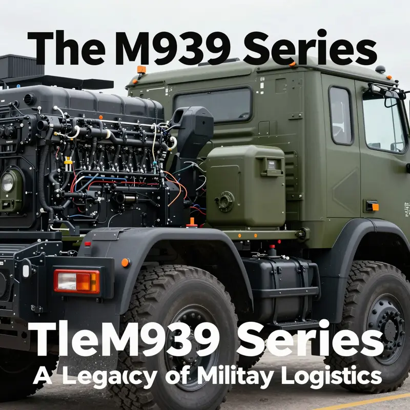 M939 series trucks in action, demonstrating their robust design and functionality.