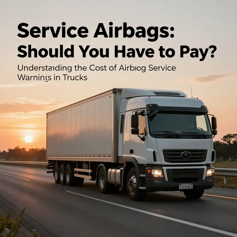 The dashboard warning indicating potential airbag issues, highlighting the need for immediate attention.