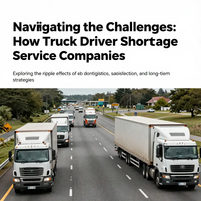 Highway filled with trucks representing the significance of the trucking industry and challenges it faces.