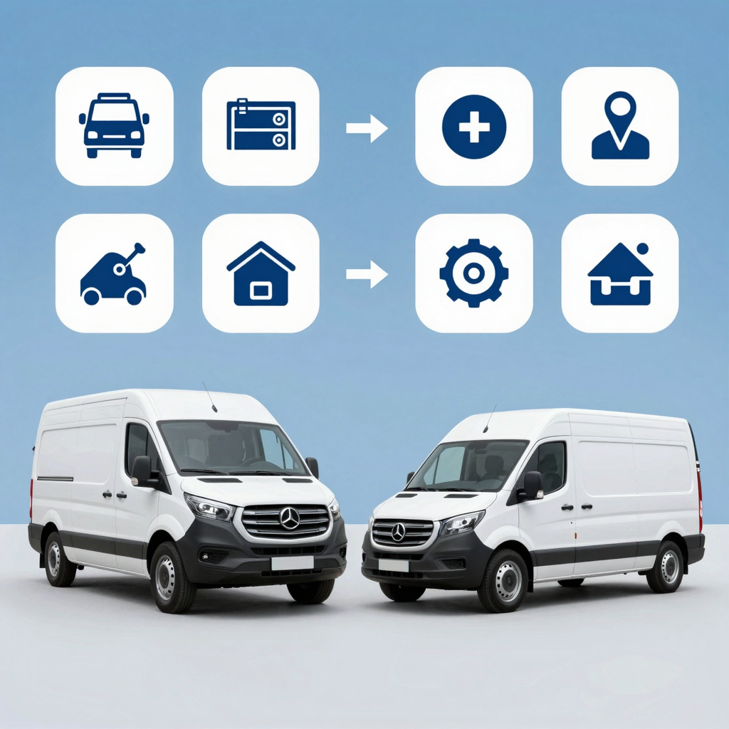 Comparison of Service Trucks vs Traditional Commercial Vehicles