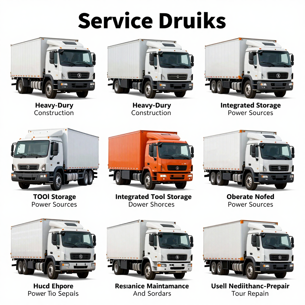 Service Trucks Characteristics