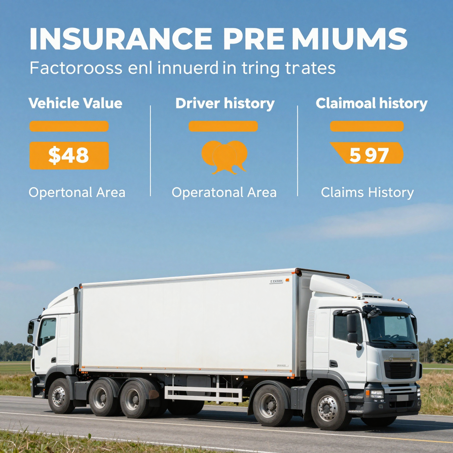 Infographic on the impact of insurance premiums