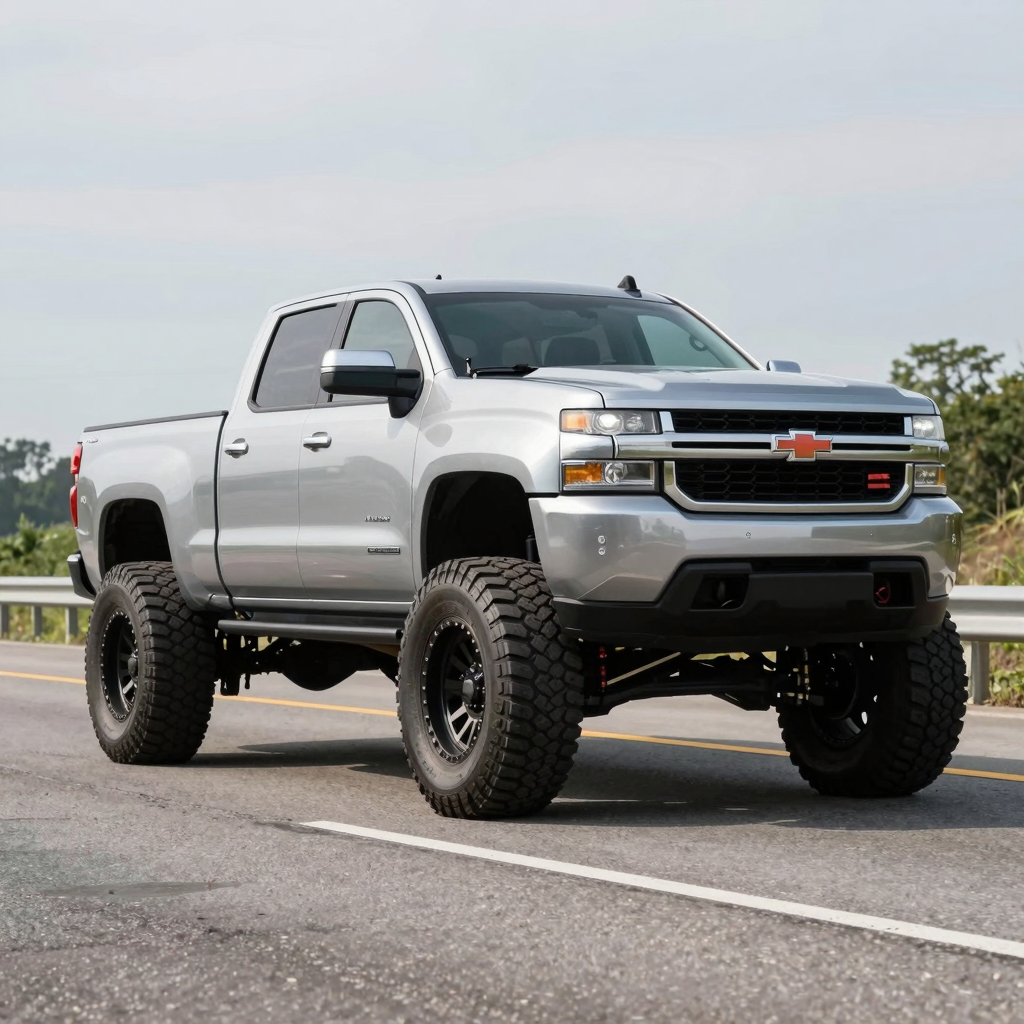 Lifted Chevy Truck