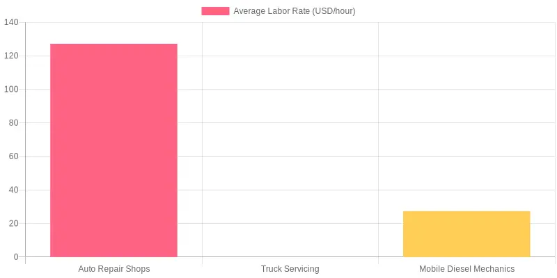 Average Labor Rates by Service Type