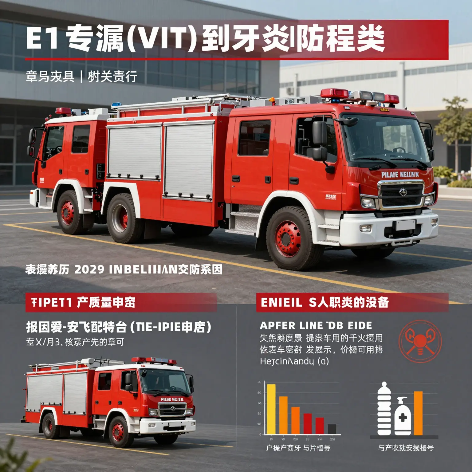 E1 Fire Truck Implementation Infographic