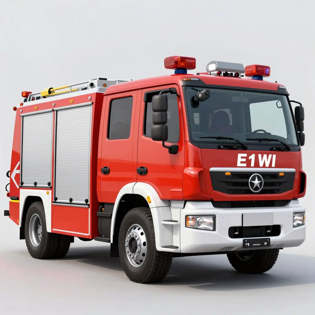 Modern E1 Fire Truck