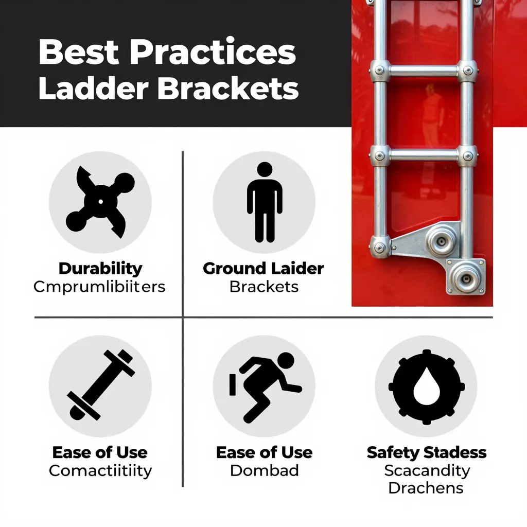 Best Practices for Ground Ladder Brackets