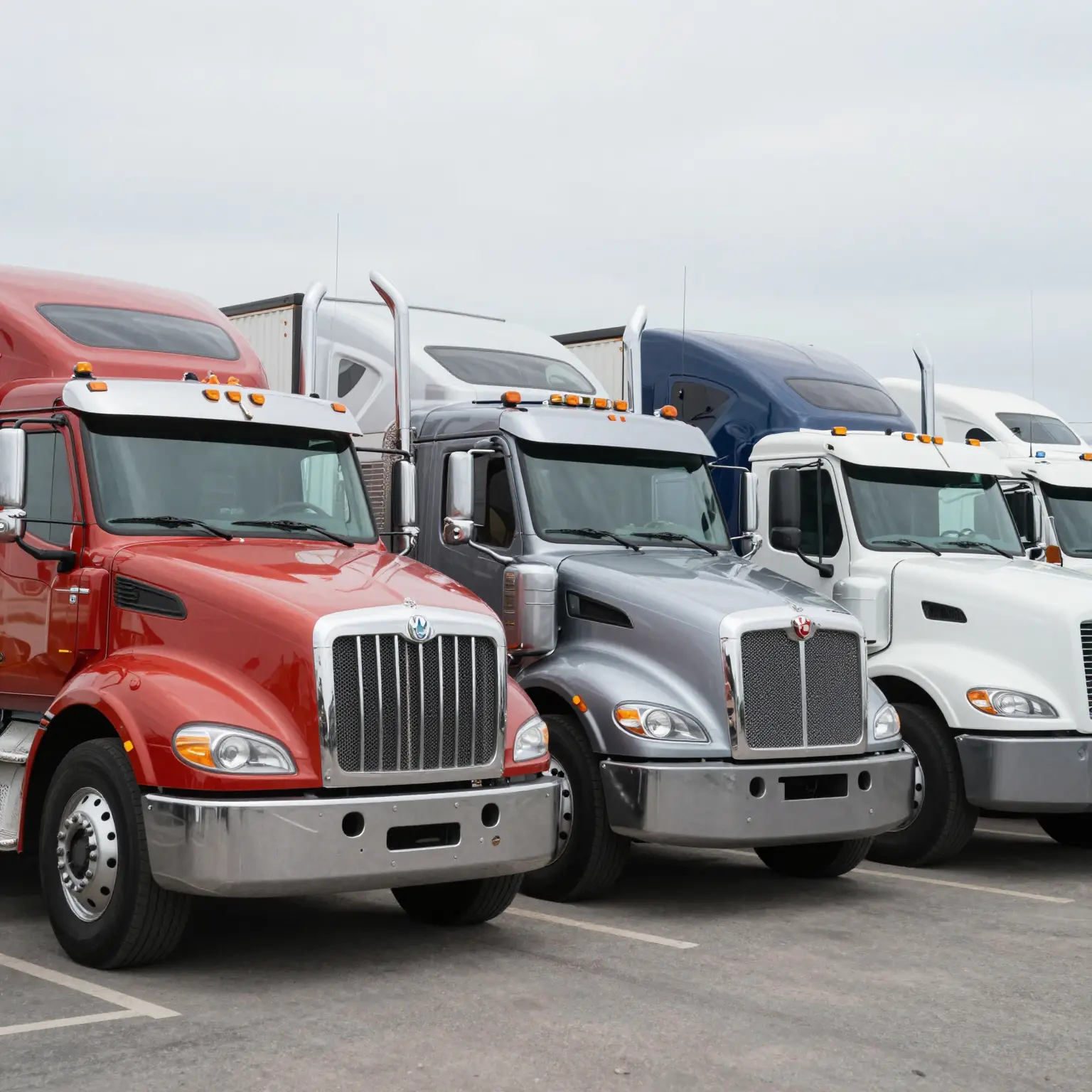 Various Mack Truck Fairings