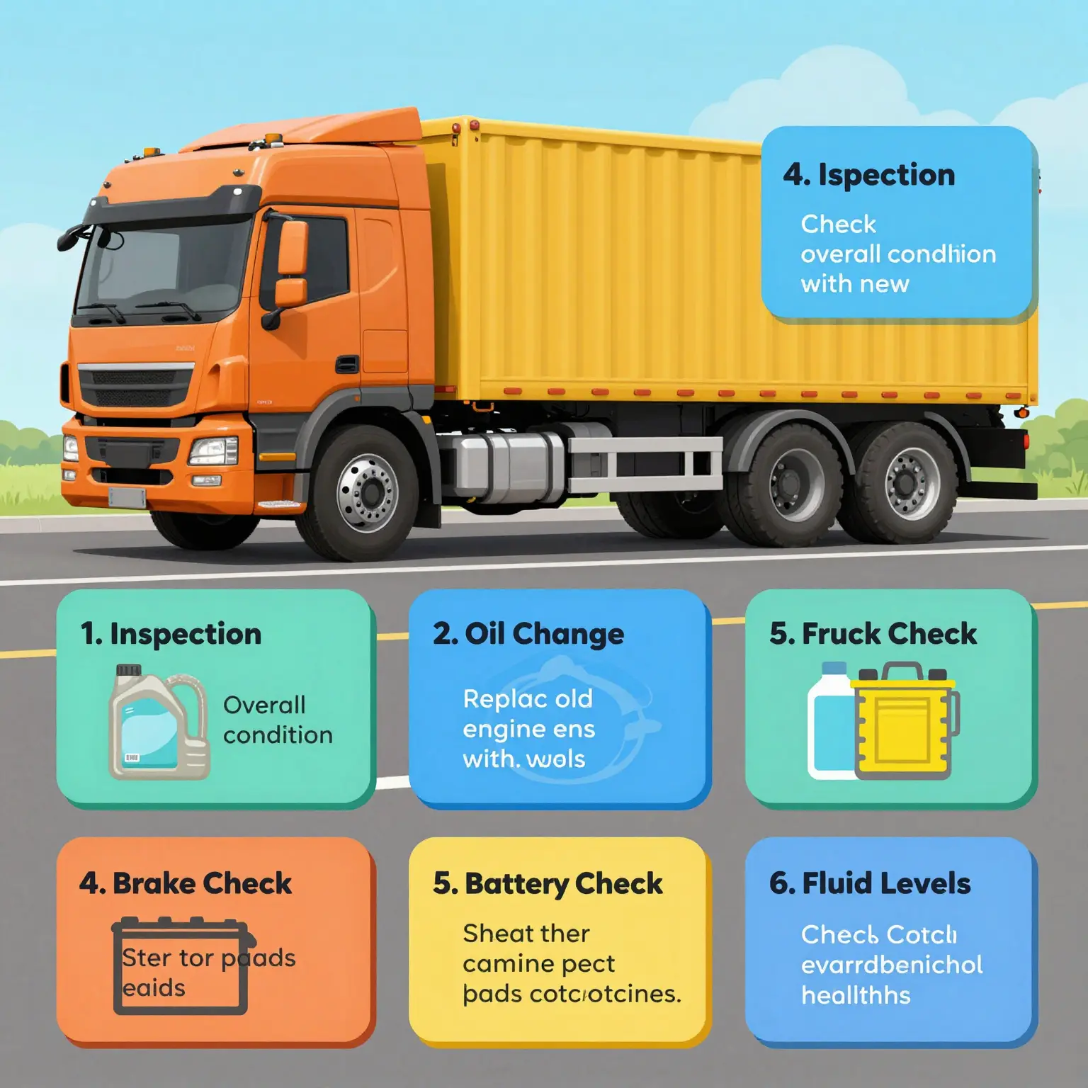 Truck Servicing Process