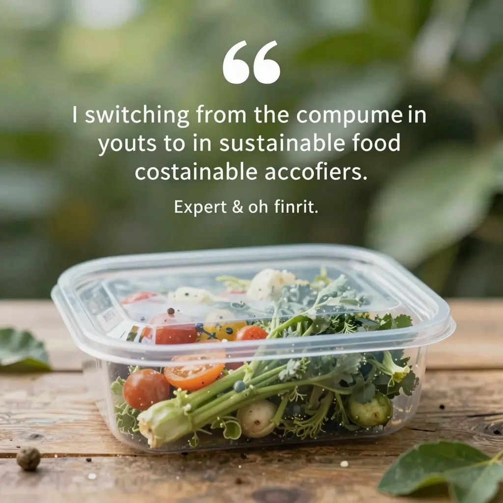 Sustainable Food Container Quote