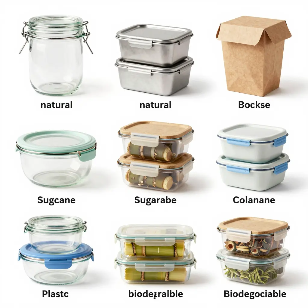 Different Food Container Types
