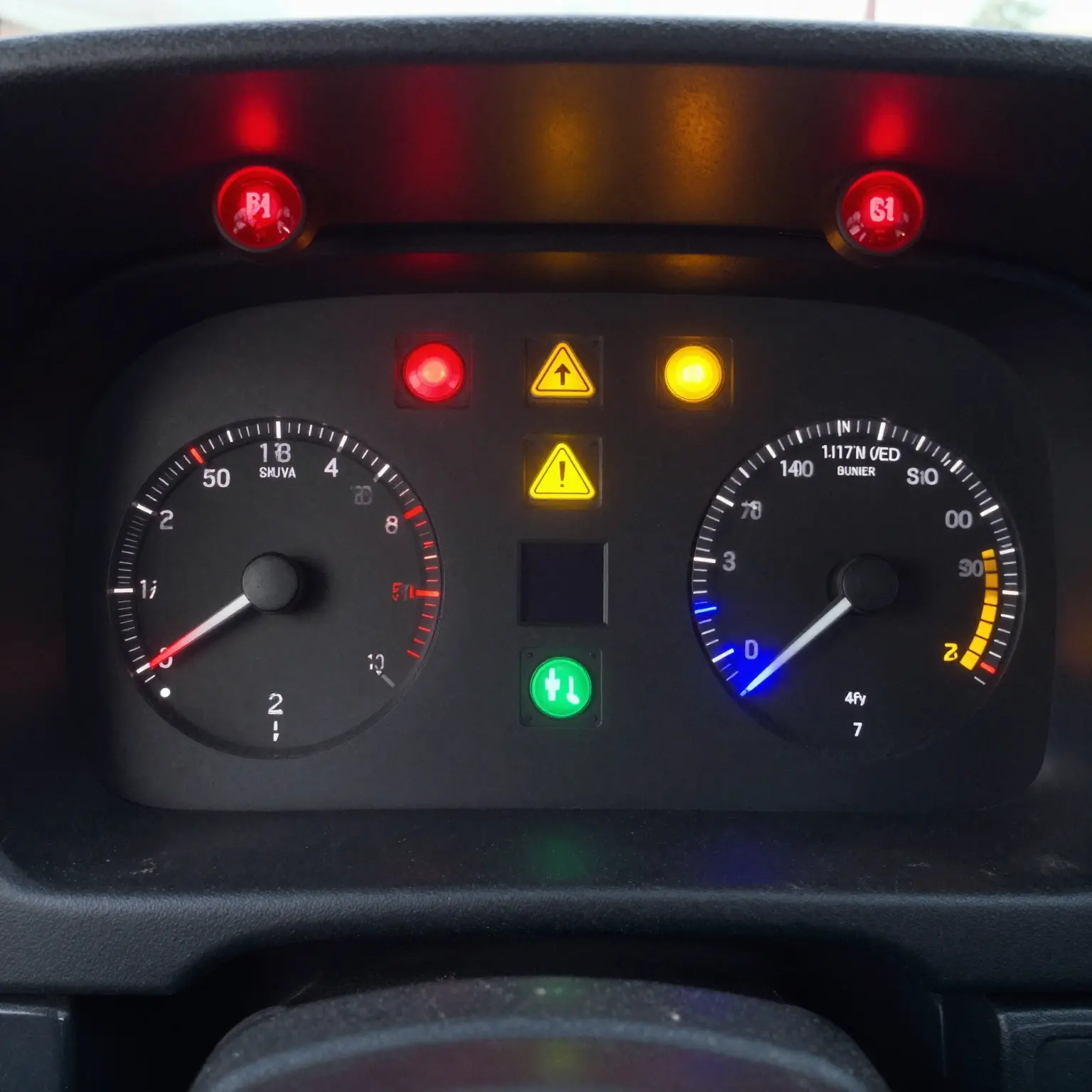 Truck Dashboard Warning Lights